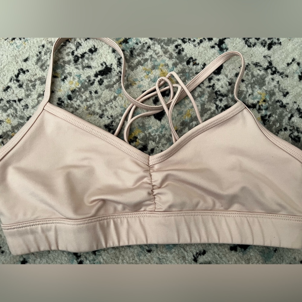 ALO Yoga Pink Sport Bra